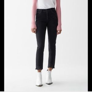 Agolde Jamie High Rise Classic Fit - Plume